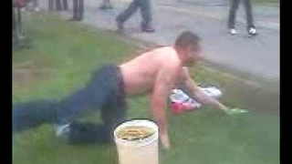 Police Officer Suspended For Dunking His Head In A Bucket Of Urine At A Browns Game